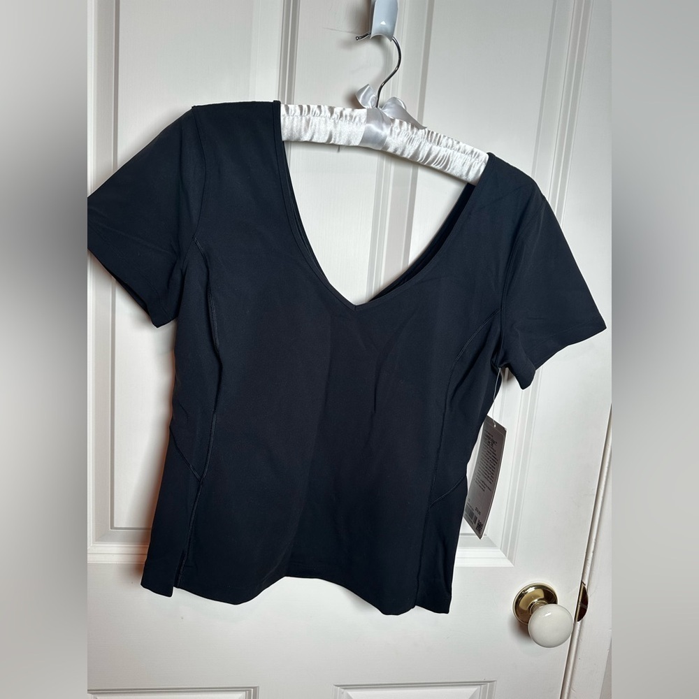 Lululemon Athletica align mesh Black tee
